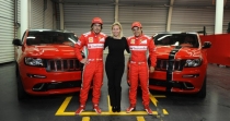 フェラーリ仕様のグランドチェロキーSRT8